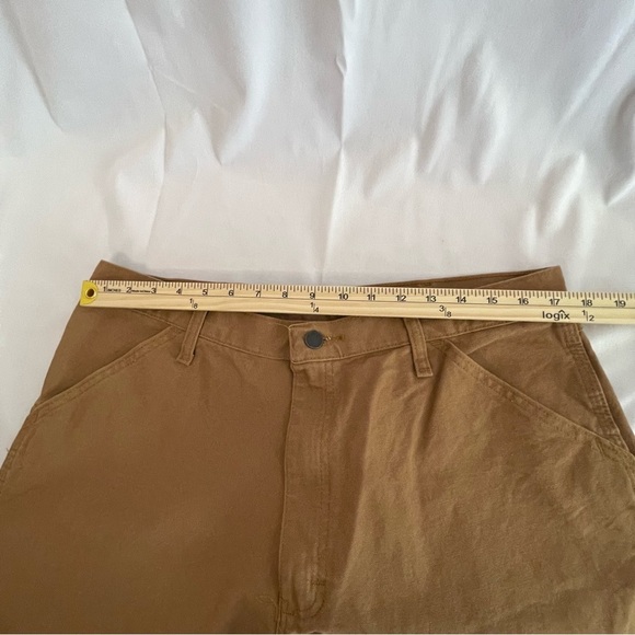 NWT 🆕🐴MEN'S Rustler Classic carpenter by Wrangler. 36 x 30 brown - Picture 5 of 8